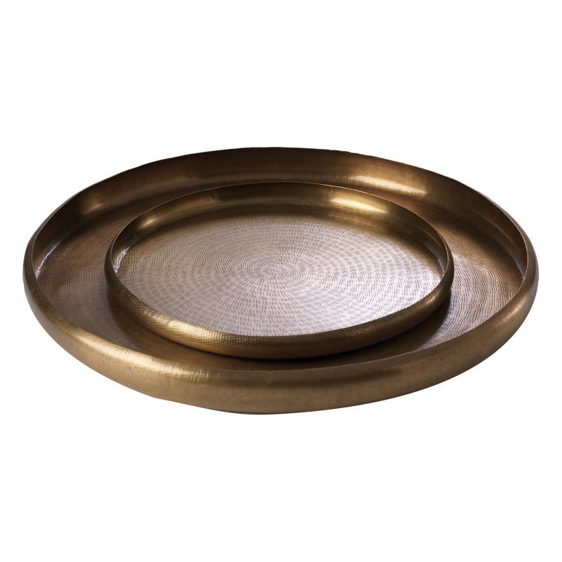 Studio A Offering Round Accent Accent Tray Wayfair